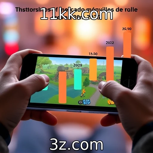 Crescimento do mercado de jogos móveis em 2025